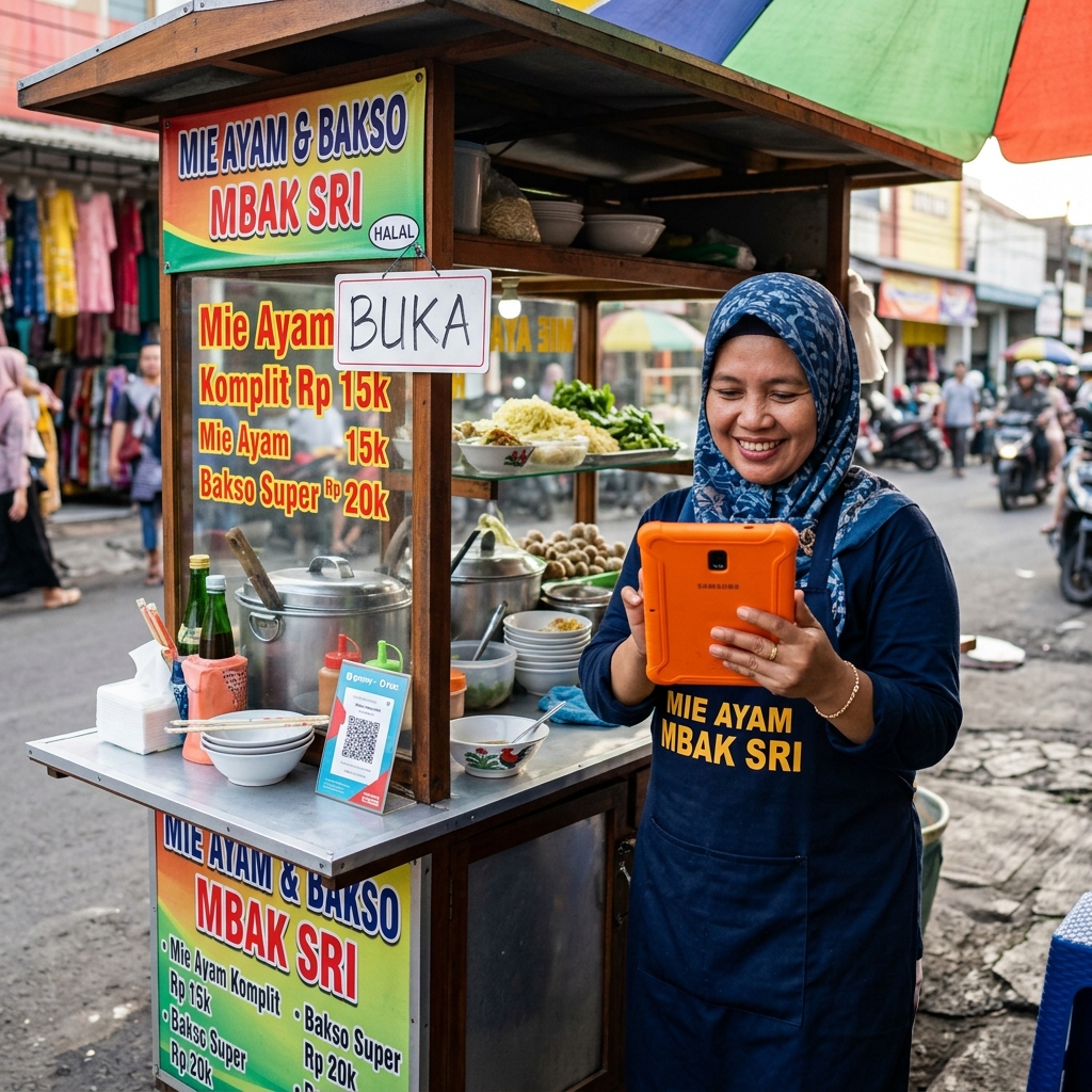 Aplikasi Merchant UMKM ABJK Food